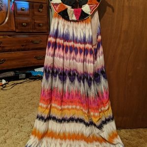 Multicolored Trina Turk party dress